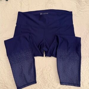 Under Armour Royal Blue Compression HeatGear Leggings
